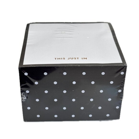 Kate Spade Sticky Note Set "This Just In" 570 Pages Paper Block NEW - Picture 1 of 4